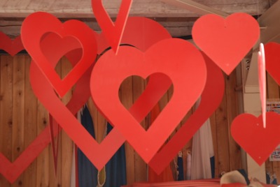 Hearts, 2D, XXL, open, by 2pc.