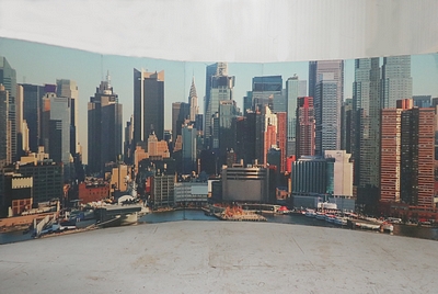 Screen, City Skyline Photo-Print