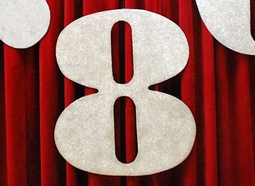Cipher "8" glitter