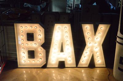 Show Letter "A" ,  220v